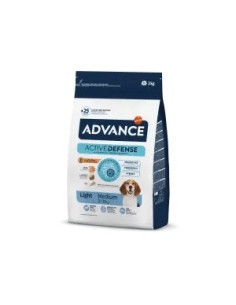 Advance Medium Light 3kg | Pienso para perros medianos con control de peso - Endanea Mascotas