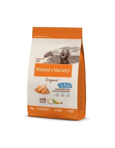 NVD Original NG Mediano Advance Salmon 10kg | Alimento Premium para Perros Medianos