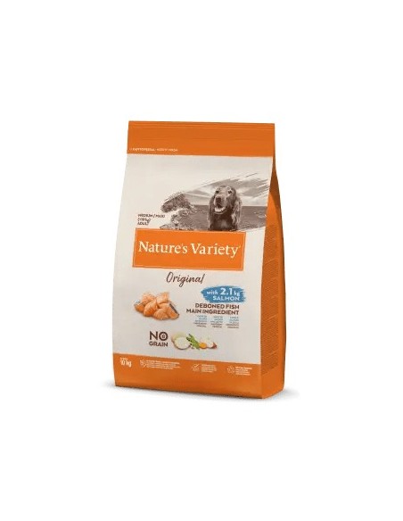 NVD Original NG Mediano Advance Salmon 10kg | Alimento Premium para Perros Medianos
