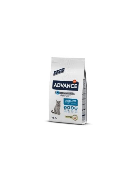 Pienso Advance Cat Sterilized Pavo para Gatos Esterilizados | Endanea Mascotas