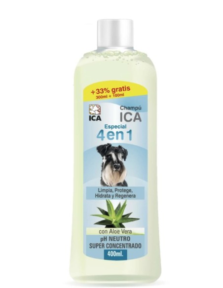 CHAMPU 4 EN 1 400C ALOE VERA