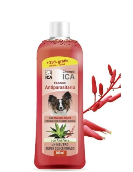 CHAMPU ANTIPARASITOS 400 ALOE