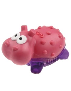 GIGWI Suppa Puppa Hippo Cerdo 7,5cm | Juguete Resistente para Perros  Endanea Mascotas