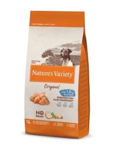 Original Dog Adult Mini Salmón Sin Granos 7kg | Alimento Premium para Perros Pequeños