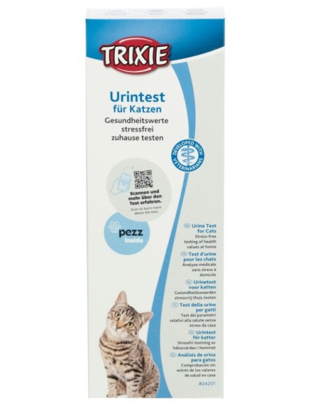 Kit Análisis de Orina para Gato tamaño compacto monitoreo salud felina