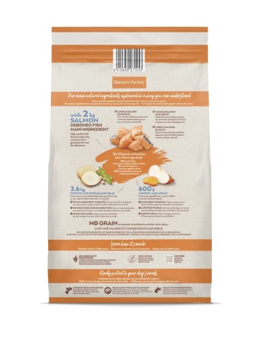 Original Dog Junior Salmon No Grain 10kg | Pienso Premium para Cachorros Sin Granos