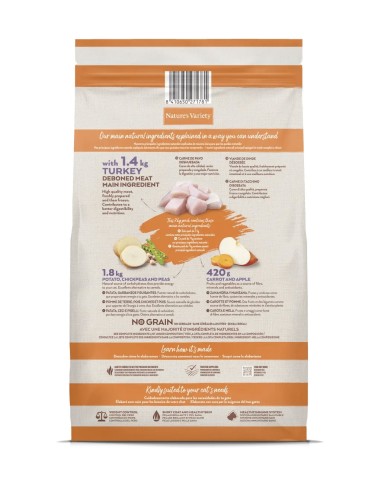 Original Cat Sterilized Turkey No Grain 7 kg | Alimento Sin Granos para Gatos Esterilizados | Endanea Mascotas