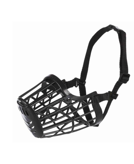 Bozal Plástico Cintas Nylon S 17 cm para Perros Pequeños Endanea Mascotas