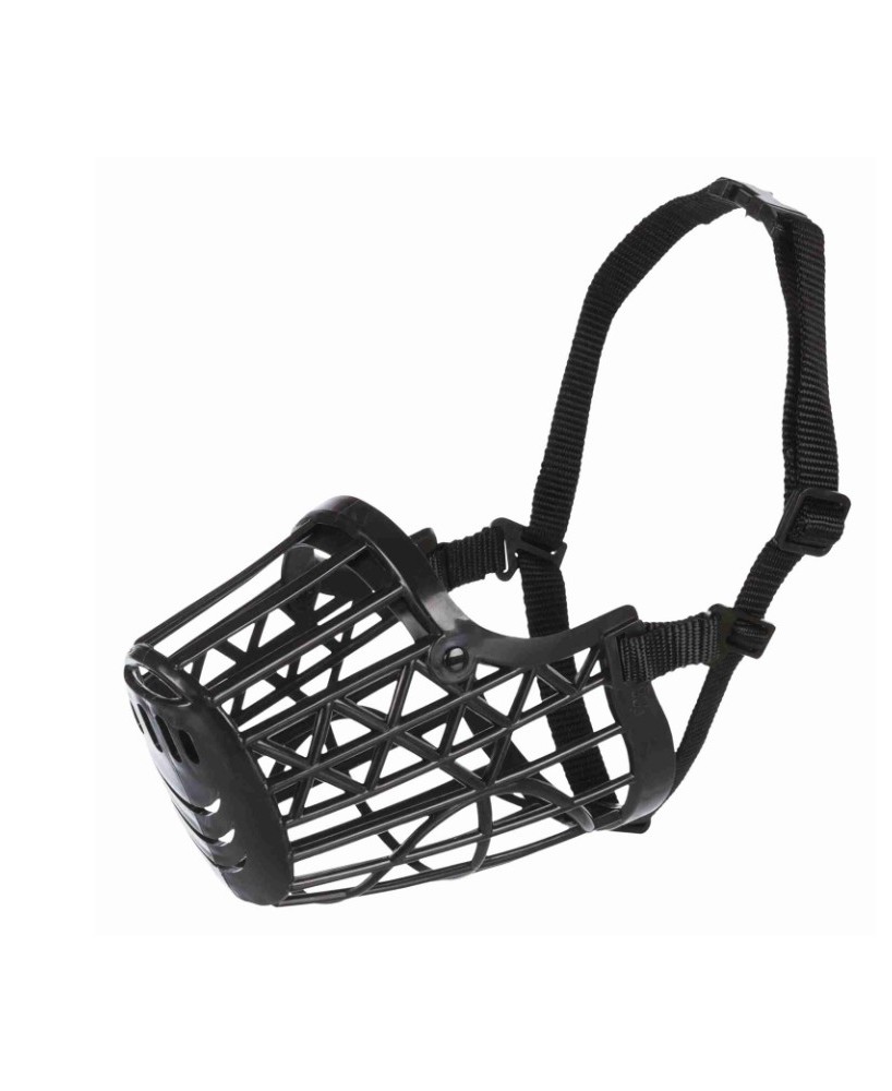 Bozal Plástico Cintas Nylon S 17 cm para Perros Pequeños Endanea Mascotas