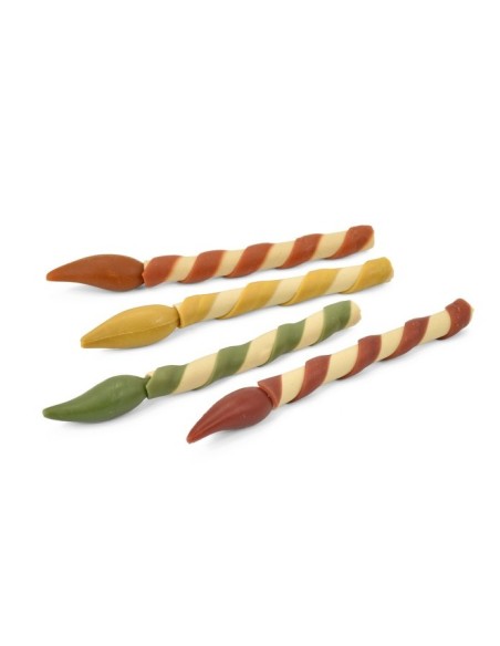 Party Snack Velas Comestibles para Mascotas 4PCS | Decoración y Snack Seguro