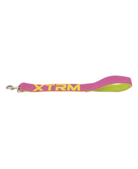Correa XTRM Neon Flash Fucsia 25mm x 120cm para Perros Grandes Endanea Mascotas