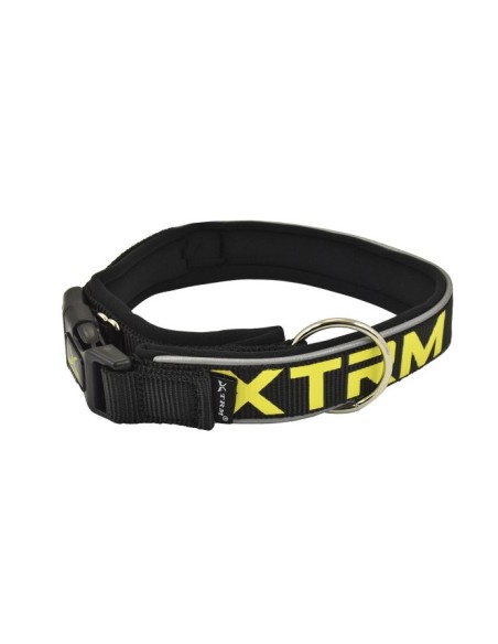 COLLAR X-TRM NEON FLASH NEGRO 15MMX28-35CM