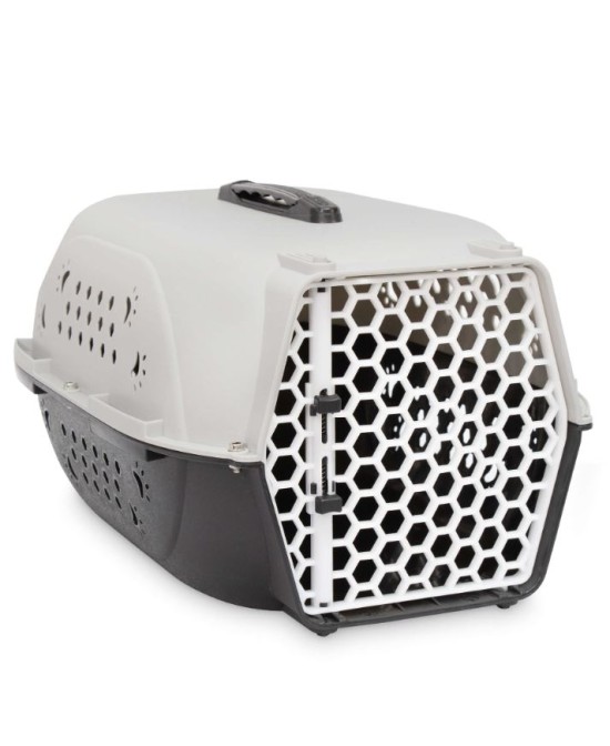 TRANSP.PREMIER DOG GRIS 48X32X30