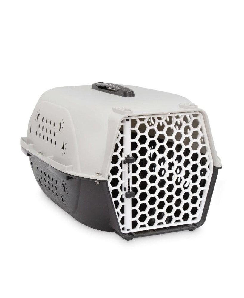 TRANSP.PREMIER DOG GRIS 48X32X30