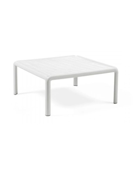 Mesa Komodo Tavolino Blanco | Mesa Moderna y Compacta para Interior y Exterior  Endanea Garden

