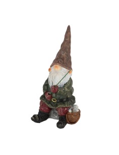 FIGURA GNOMO CAÑA PESCA
