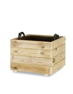 Jardinera PUN 50x50x40 | Moderna, Resistente y Versátil para Jardín, Terraza y Balcón