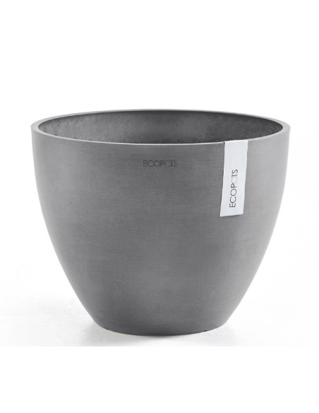 Tiestos Antwerp 30 Grey  Macetero Moderno y Resistente para Interior y Exterior

