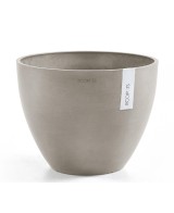Tiestos Antwerp 30 Taupe - Maceta Elegante y Moderna para Jardín | Endanea Garden

