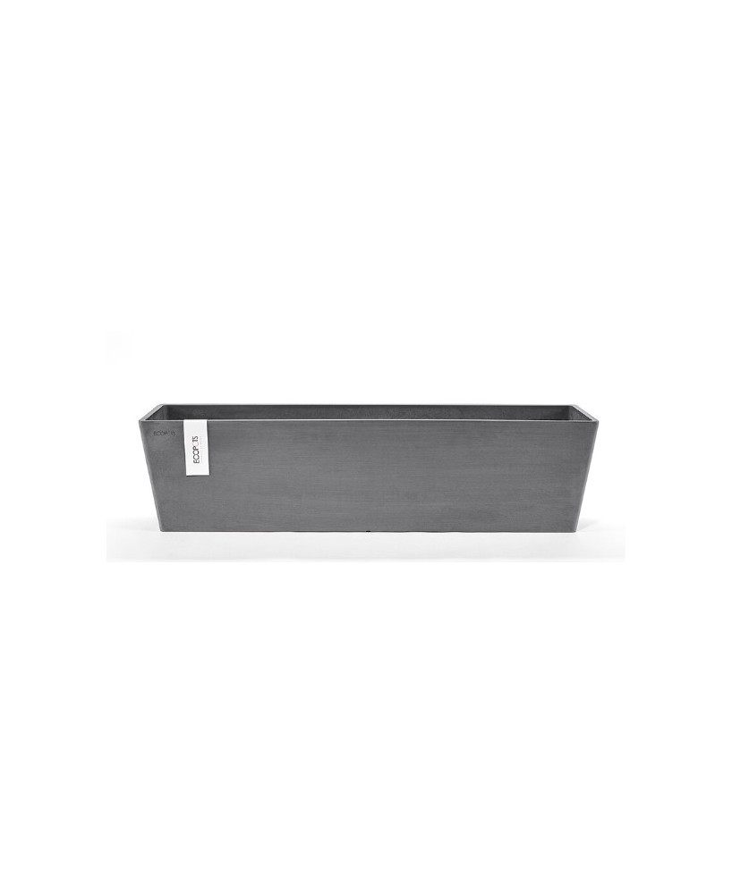 Jardinera Bruges 80 Grey  Jardinera Grande, Duradera y Elegante para Exterior e Interior

