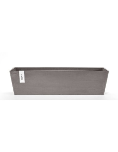 Jardinera Bruges 80 Taupe  Jardinera Rectangular Elegante y Resistente para Interior y Exterior


