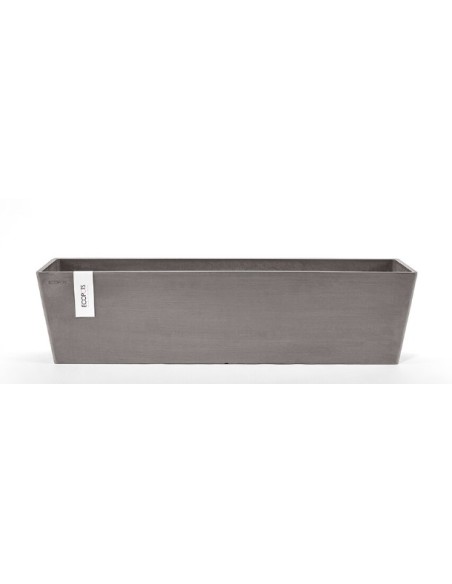 Jardinera Bruges 80 Taupe  Jardinera Rectangular Elegante y Resistente para Interior y Exterior

