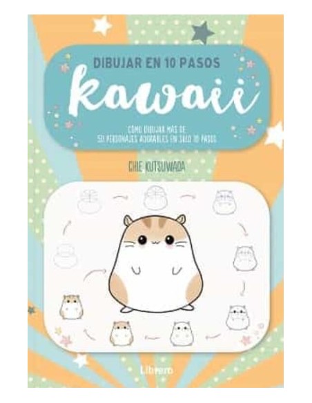 LIBRO DIBUJAR 10 PASOS KAWAII