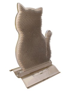 KONG-Connects Kitty Comber para Gato Cepillo y Juguete Interactivo