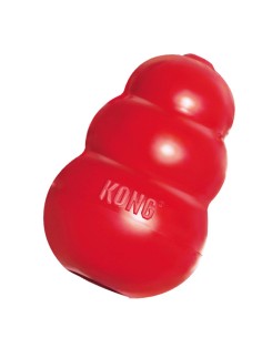 KONG Rojo L para Perros Grandes | Juguete Resistente y Rellenable - Endanea Mascotas