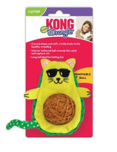 KONG Wrangler Avocado juguete resistente para perros en Endanea Mascotas