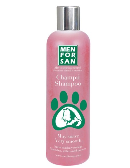Champú Muy Suave para Gatos 300ml cuidado piel sensible Endanea Mascotas