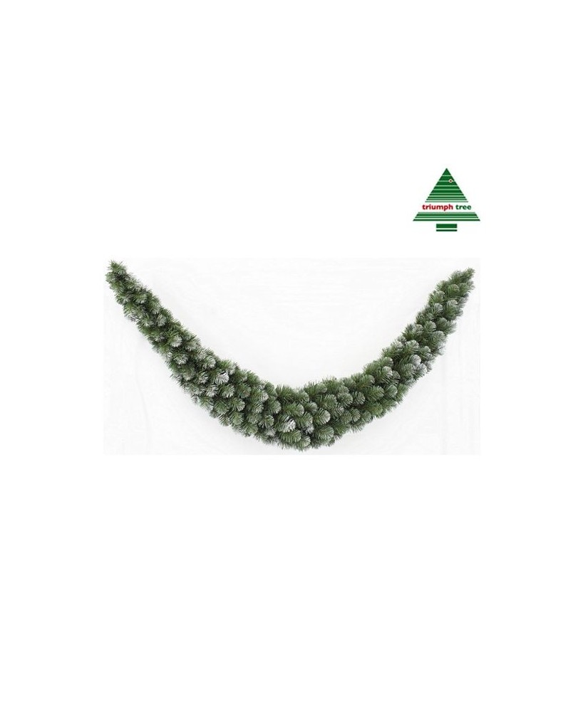 Guirnalda Verde Natural 270cm | Decoración Navideña para Interior y Exterior
