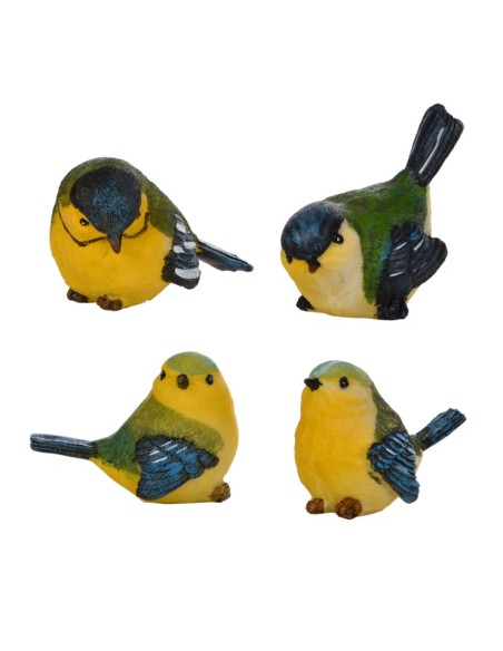 Pajarito Alionín de Adorno | Detalle Decorativo para Jardín o Interior