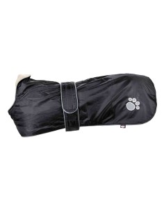Capa Orleans L 60cm Reflectante Negra para perros grandes impermeable