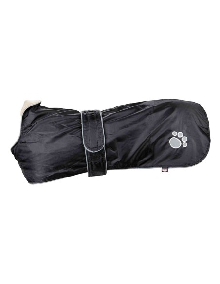 Capa Orleans L 60cm Reflectante Negra para perros grandes impermeable