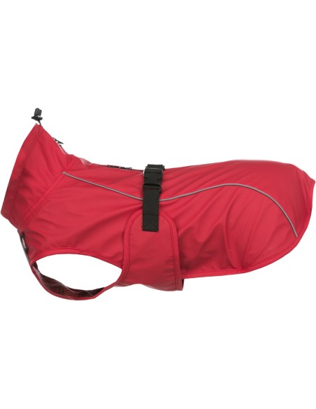 Impermeable Vimy Rojo L 55 cm para Perros Grandes en Endanea Mascotas