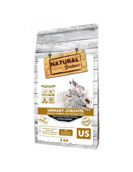 Diet Vet Urinary Struvite Cat 5kg  Pienso especializado para gatos con cálculos urinarios