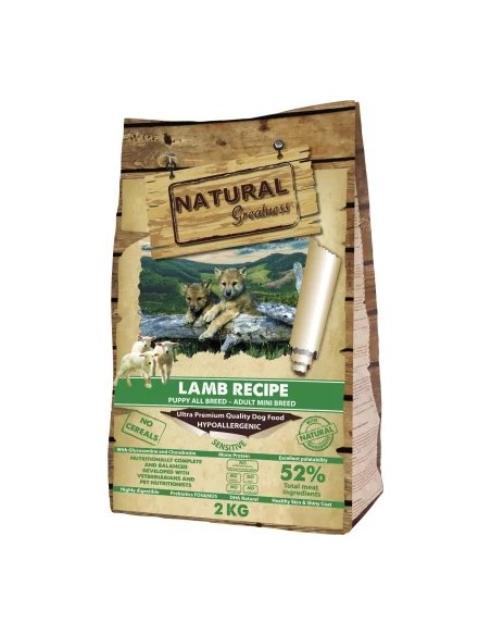 Pienso Hipoalergénico de Cordero para Perros Sensibles | Receta Sensitive NG 2KG Endanea