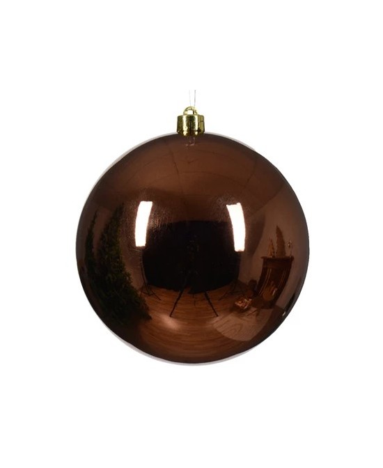 BOLA NAVIDAD 14CM CHOCOLATE