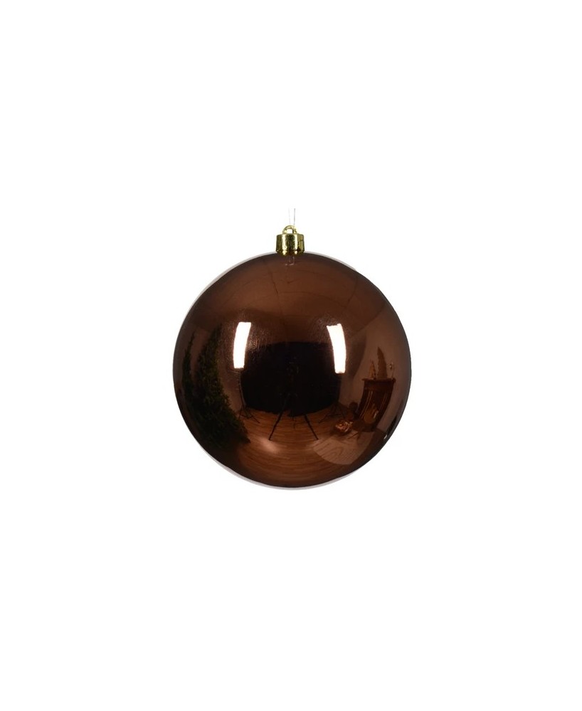 BOLA NAVIDAD 14CM CHOCOLATE