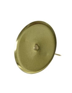 CANDELABRO HIERRO DORADO