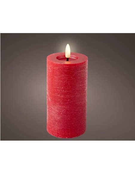 Vela Roja 15 cm Decorativa de Cera Alta Calidad para Hogar y Celebraciones