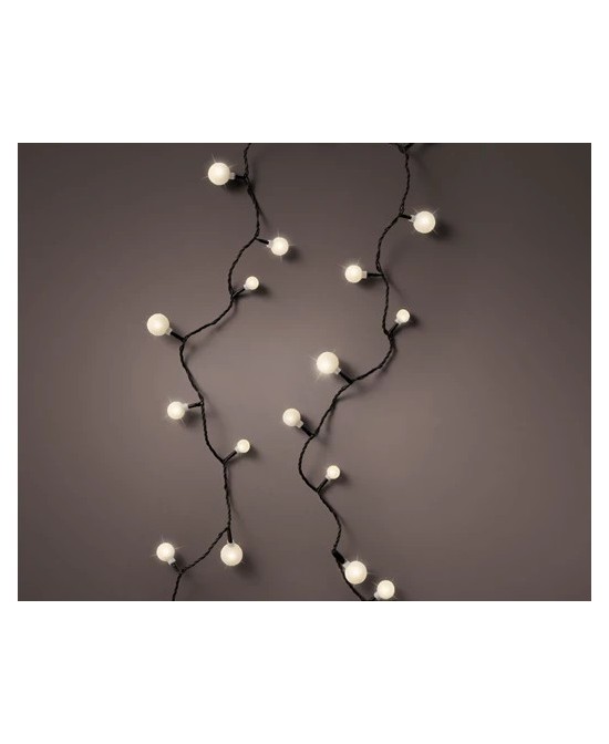 Guirnalda Bombillas LED 1800 Negra | Iluminación Exterior Resistente y Eficiente