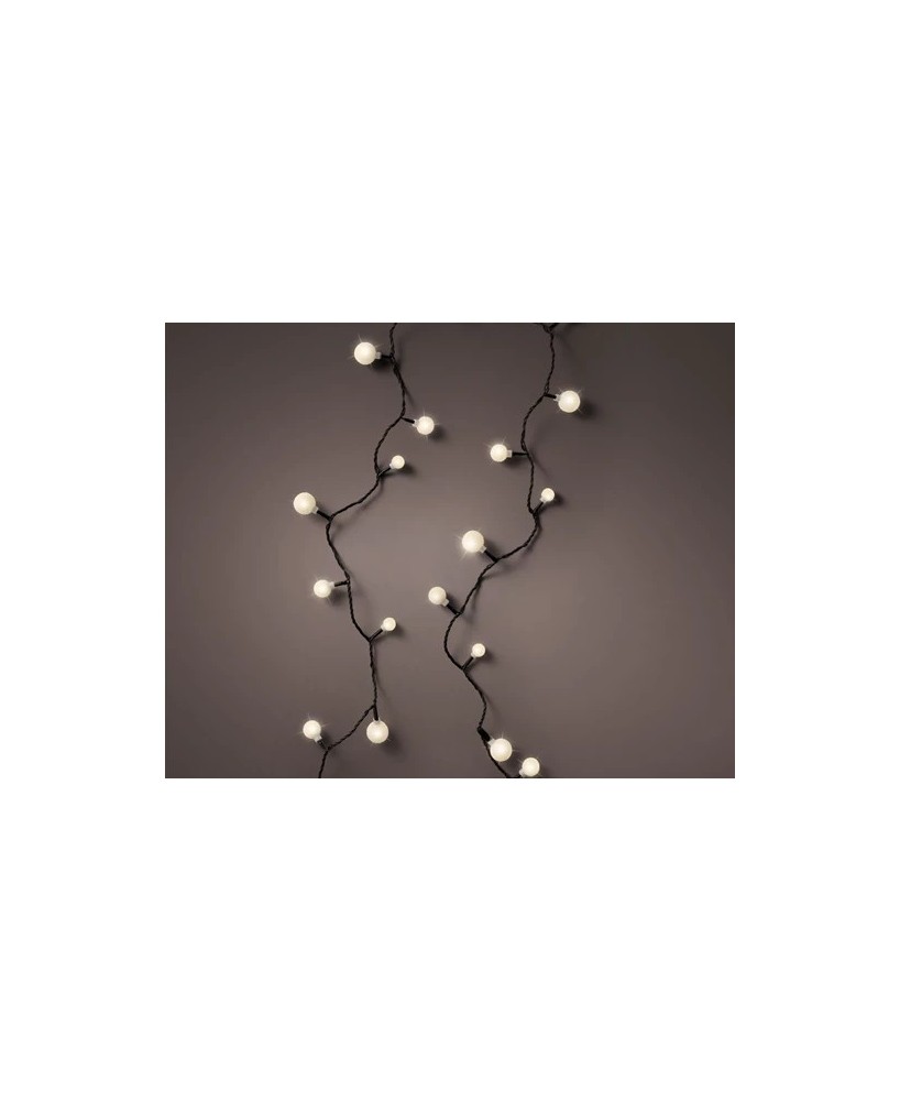Guirnalda Bombillas LED 1800 Negra | Iluminación Exterior Resistente y Eficiente
