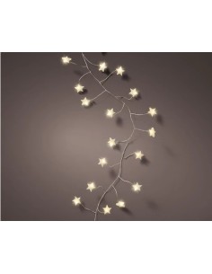 GUIRNALDA MICRO LED 300CM PLATA