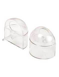 Comedor Rubi Cerrado para Pájaros 74x72mm | Endanea Mascotas