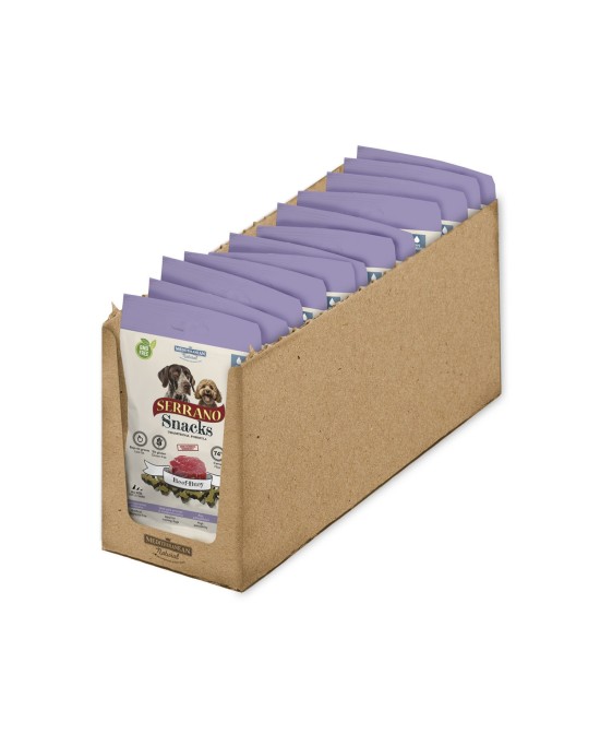 Snack de Buey para Perros 85g | Natural, Saludable y Bajo en Grasas