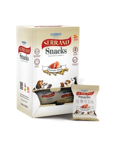 Snack de Jamón Serrano para Perros 85g | Natural, Rico en Proteínas y Sin Aditivos