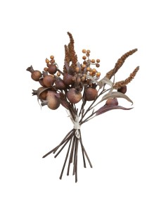 RAMO DE FLOR TERRACOTTA H43CM