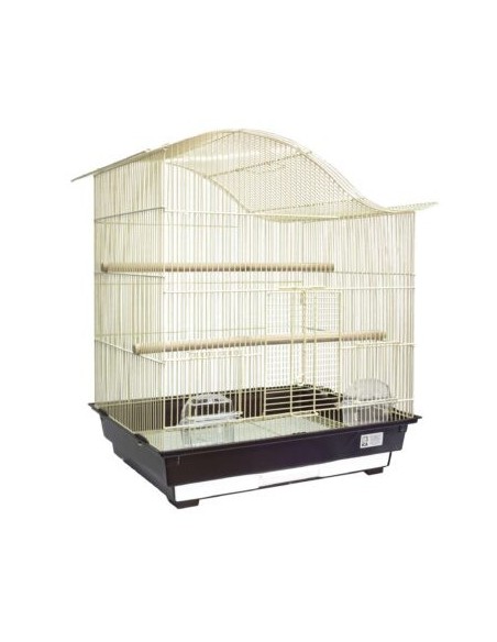 JAULA KATY 1B CREMA-MARRON 47X36X55CM